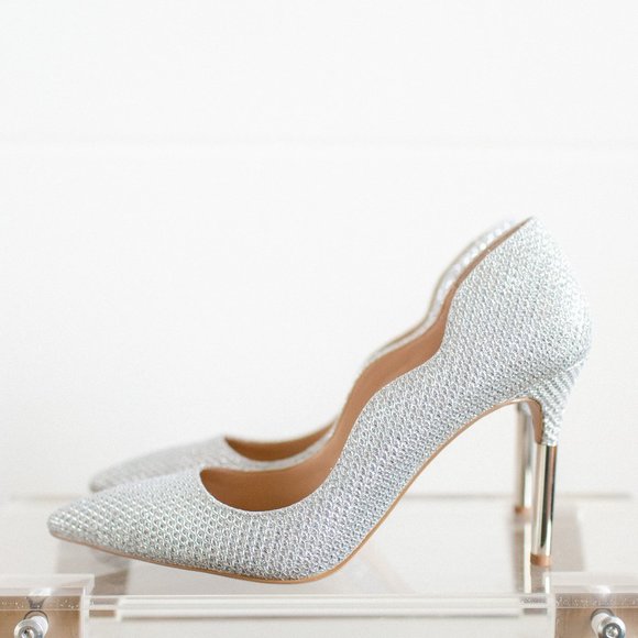 Badgley Mischka Shoes - Jewel Badgley Mischka Women RILEY Heel Silver 7.5